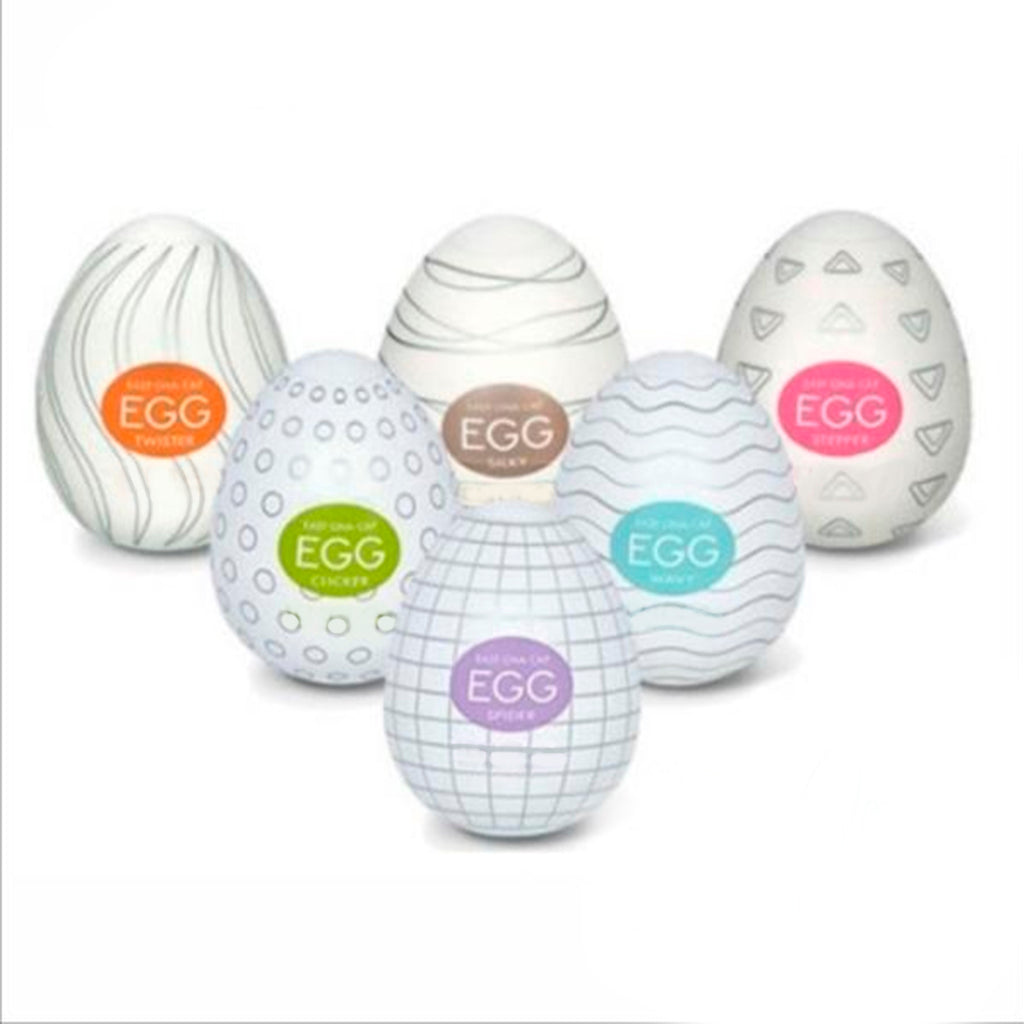 6 Huevos Tenga Masturbador Funda Masculina POC-038