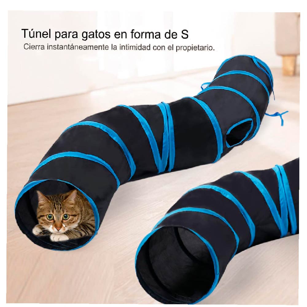 TUNEL PARA MASCOTAS EN FORMA DE S X6UNDS - OMC-458