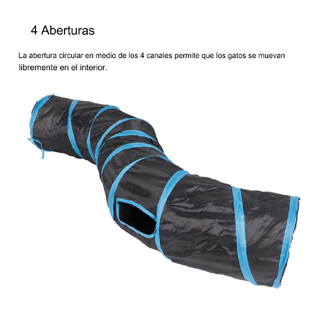 TUNEL PARA MASCOTAS EN FORMA DE S X6UNDS - OMC-458