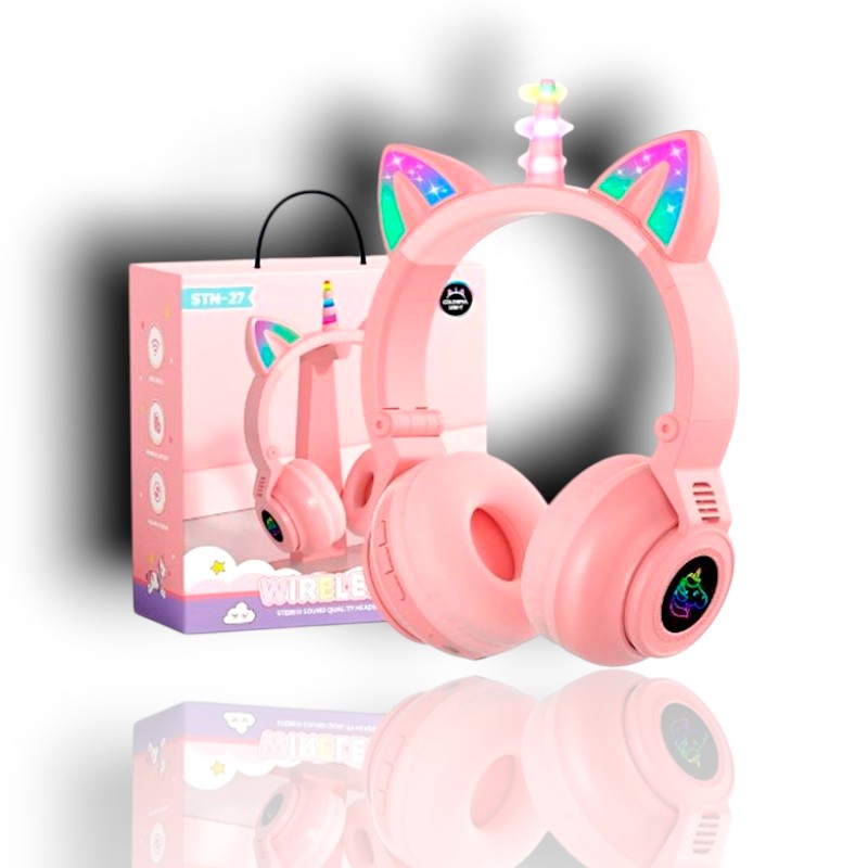 AUDIFONOS DIADEMA UNICORNIO X6UNDS- OMC-285