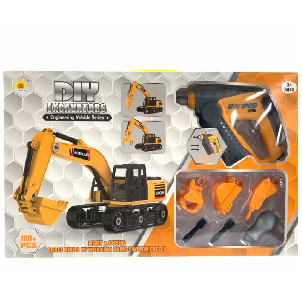 Excavadoras armables x 6 unds - 23500224