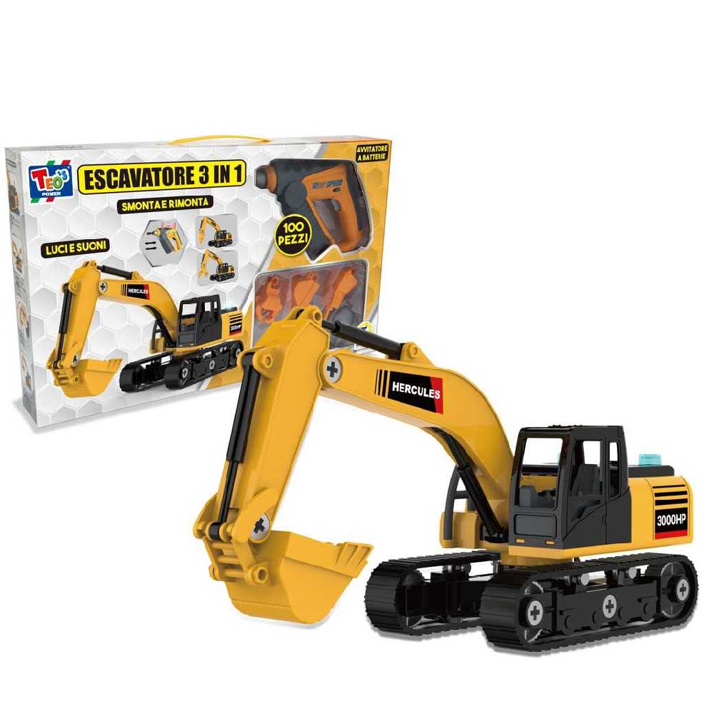 Excavadoras armables x 6 unds - 23500224