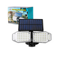 LAMPARA SOLAR CON SENSOR DE MOVIMIENTO X 6UNDS - OMC-097