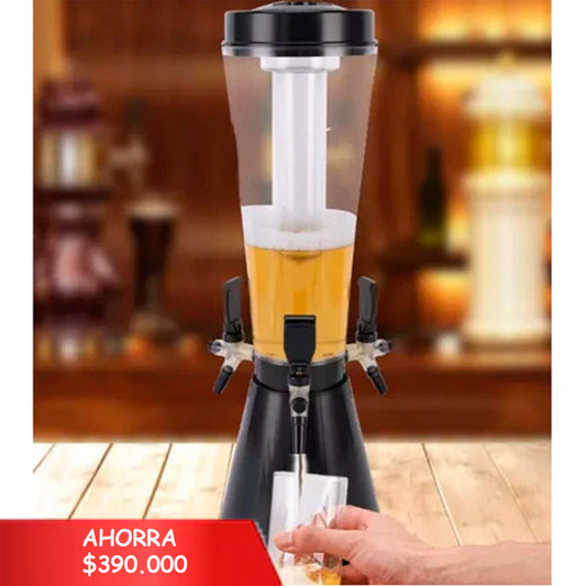 Torre Dispensador / Jirafa Bebidas Y Cerveza 3 Litros X 6 Unidades OMC-467