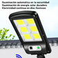 LUZ REFLECTORA CON PANEL Y SENSOR X6UNDS- OMC-090