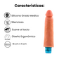 Dildo Vibrador Realista Pene 16 Cm, Multivelocidad  X6 Unds  OMC-437