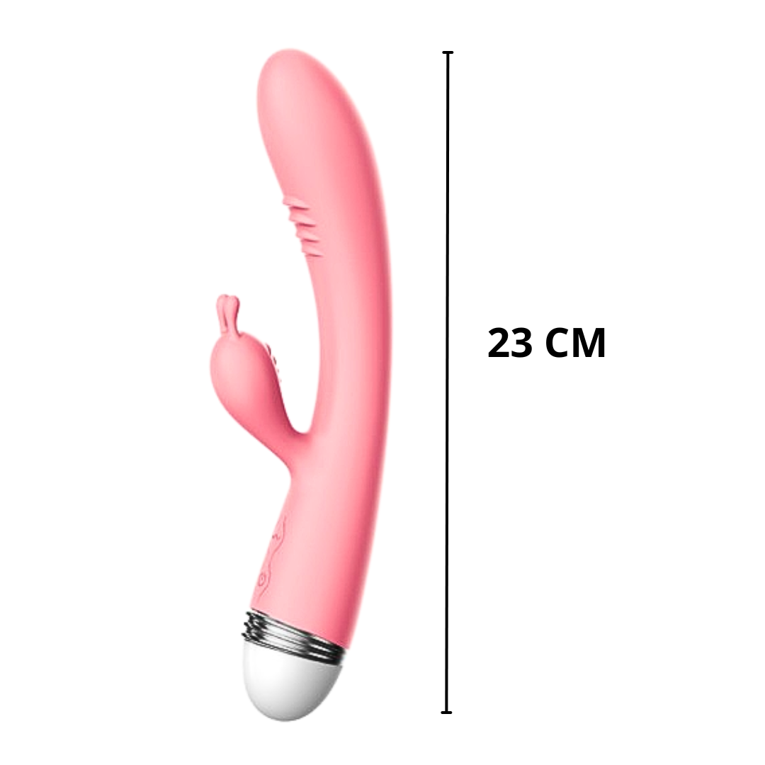 DILDO VIBRADOR DUAL  CONEJO X6 UNDS - OMC-322