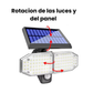 LAMPARA SOLAR CON SENSOR DE MOVIMIENTO X 6UNDS - OMC-097