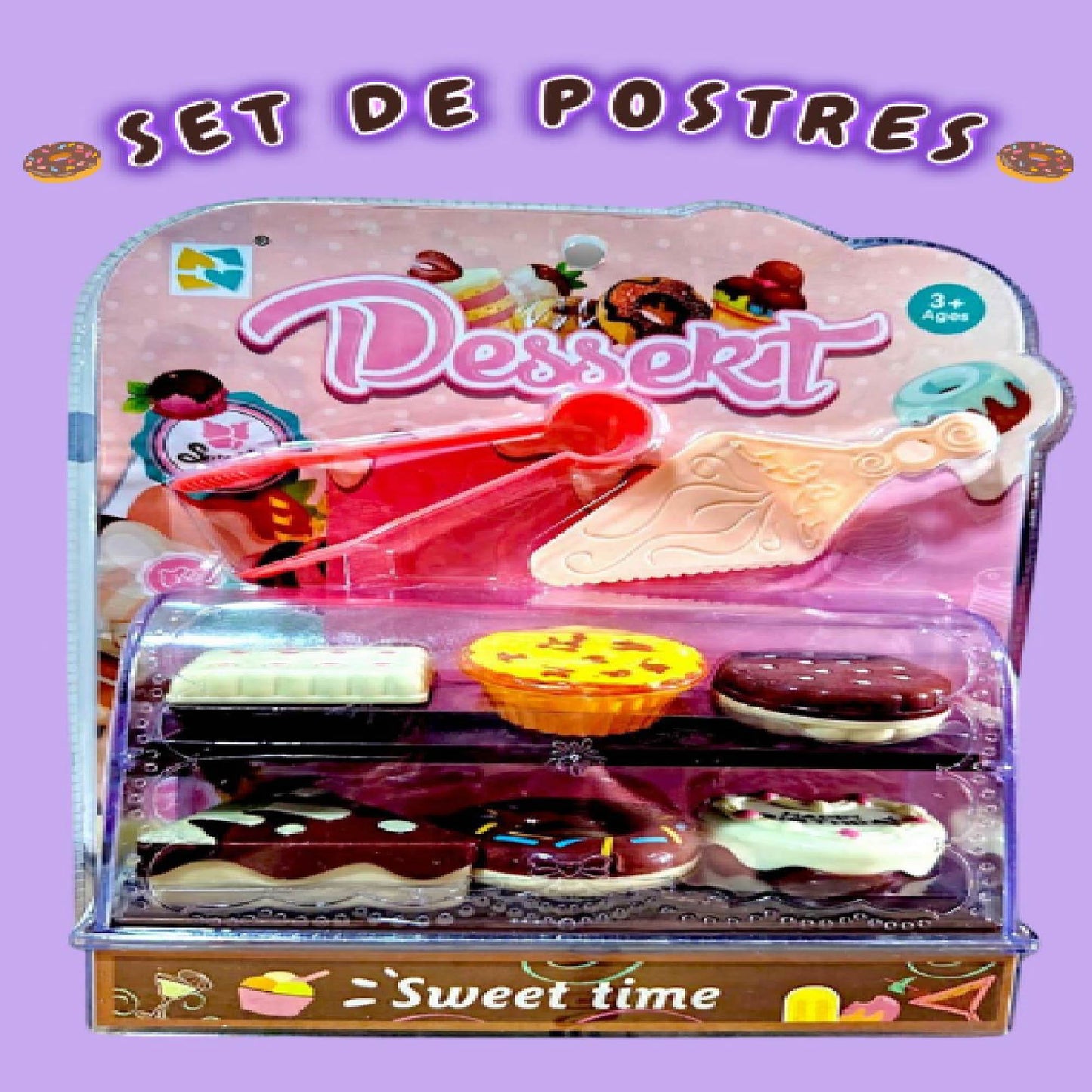 JUGUETE SET DE POSTRES  X6 UND -  2146566-699-17