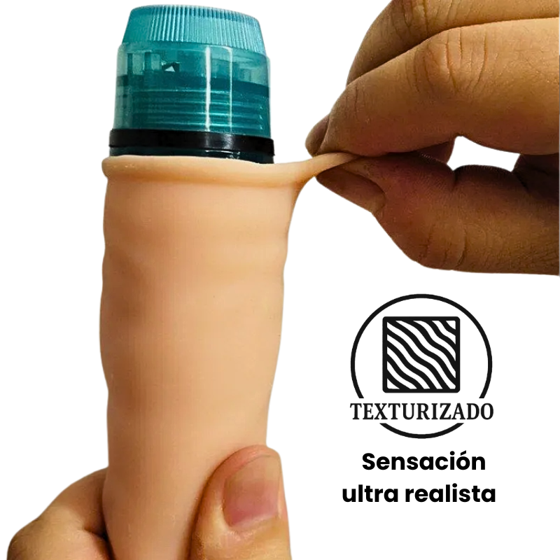 Dildo Vibrador Realista Pene 16 Cm, Multivelocidad  X6 Unds  OMC-437