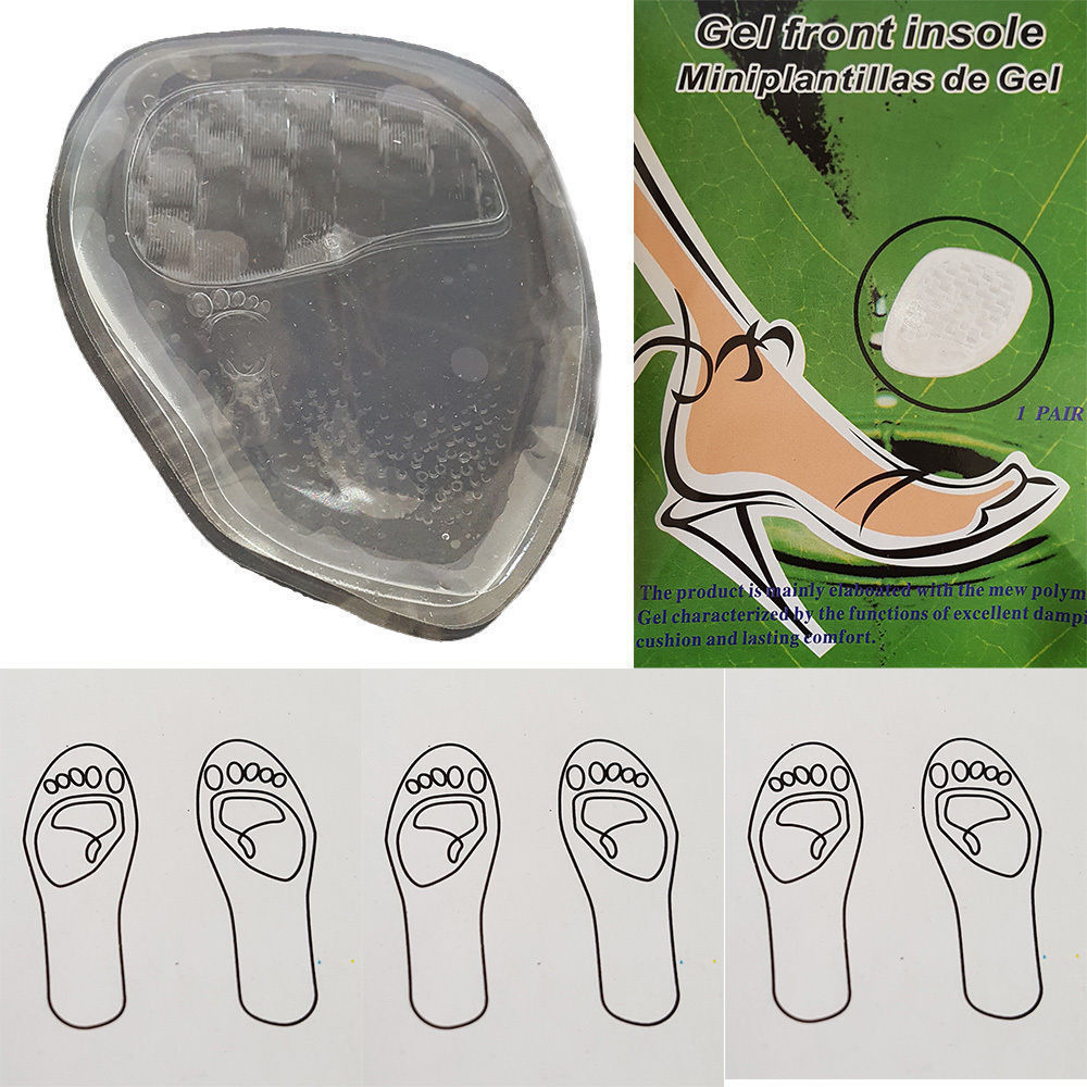 6 Pares de Plantillas De Silicona Anti callos y Anti Dolor POC-118