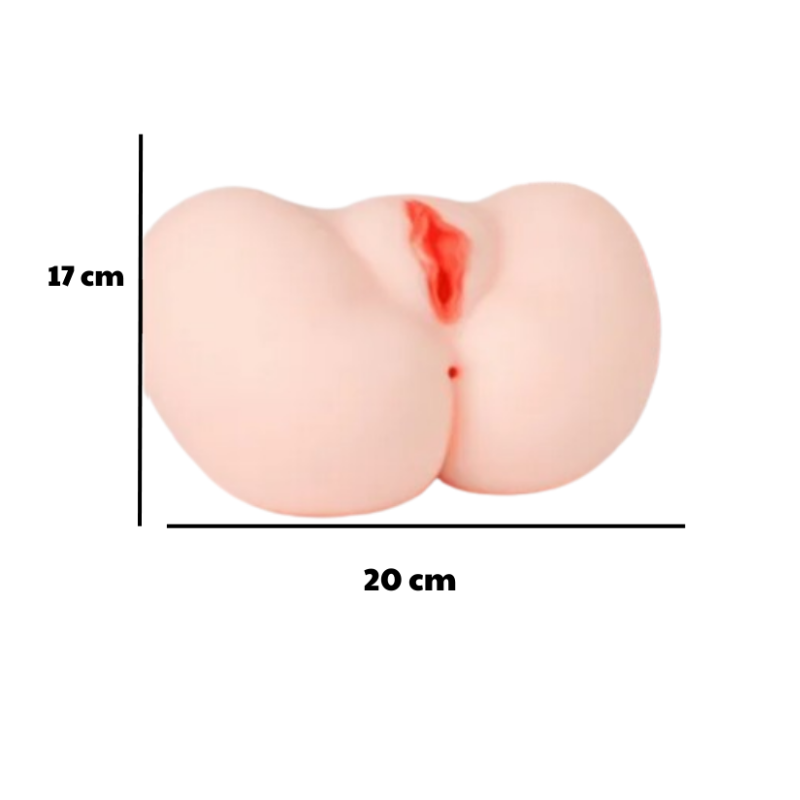 Masturbador Masculino Realista Vagina, Ano, Incluye interacción de Sonido y vibración X6 Unds  OMC-337