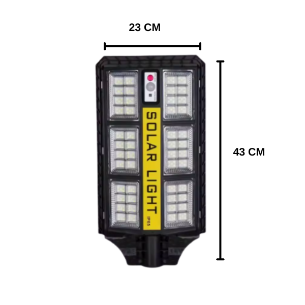 LUZ REFLECTORA CON PANEL Y SENSOR  300w-c X6UNDS - OMC-091