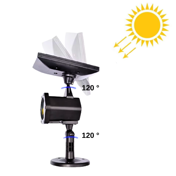 Proyector Solar Navideño Para Exteriores, Luz Solar X 6 Unidades -OMC-086