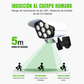 LAMPARA SOLAR TIPO CAMARA CON SENSOR  X 6UNDS - OMC-087