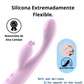 DILDO VIBRADOR DUAL CONEJO MULTIFUNCIONAL  X6 Unds OMC-414