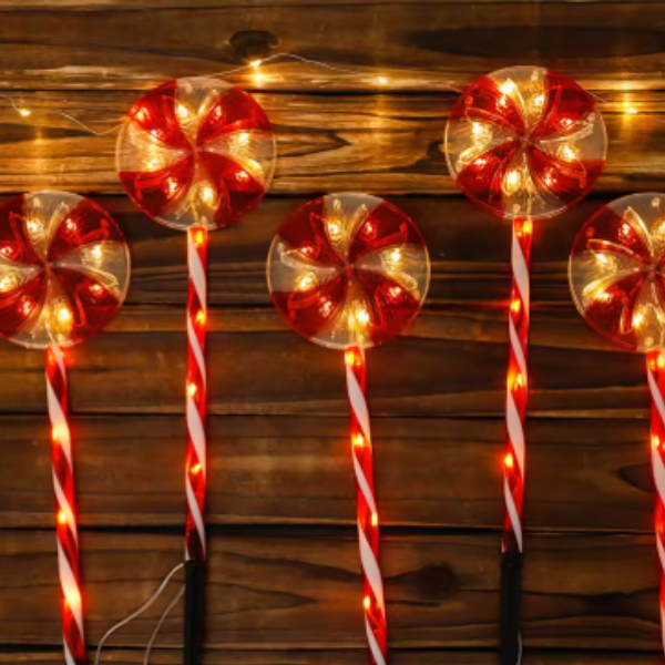 SET X3 LUZ EN FORMA DE PALETA CON PANEL SOLAR X6UNDS - OMC- 081