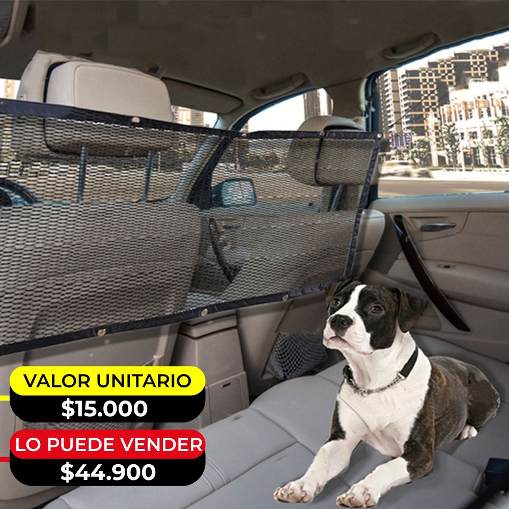 BARRERA DE AUTO PARA PERRO X6UNDS