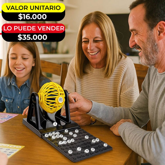 JUEGO DE MESA BINGO X6 UND - 2837769
