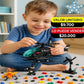 BLOQUES DE CONSTRUCCION HELICOPTERO DE POLICIA  X 6 UNDS - 8627