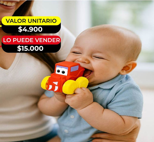 CARRITO DE ESTIMULACION PARA BEBE X6 UNDS - JLX5503-1