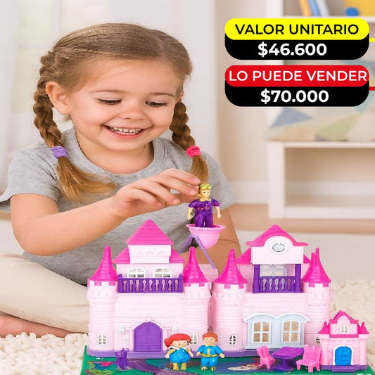 CASTILLO PARA NIÑAS X6UNDS - 1887240