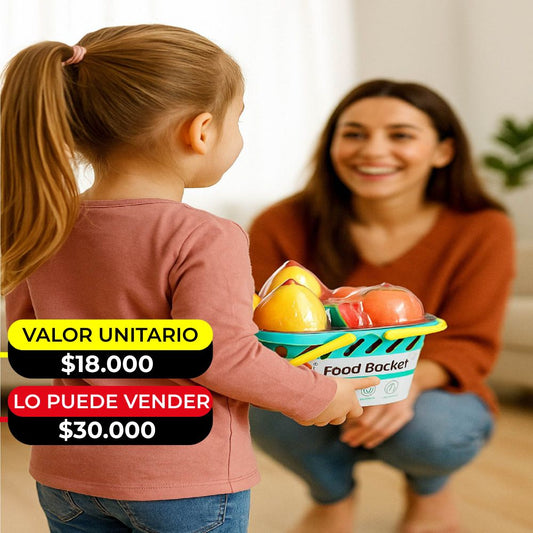 CESTA DE FRUTAS DE 20PCS 19697091 XG1-12C