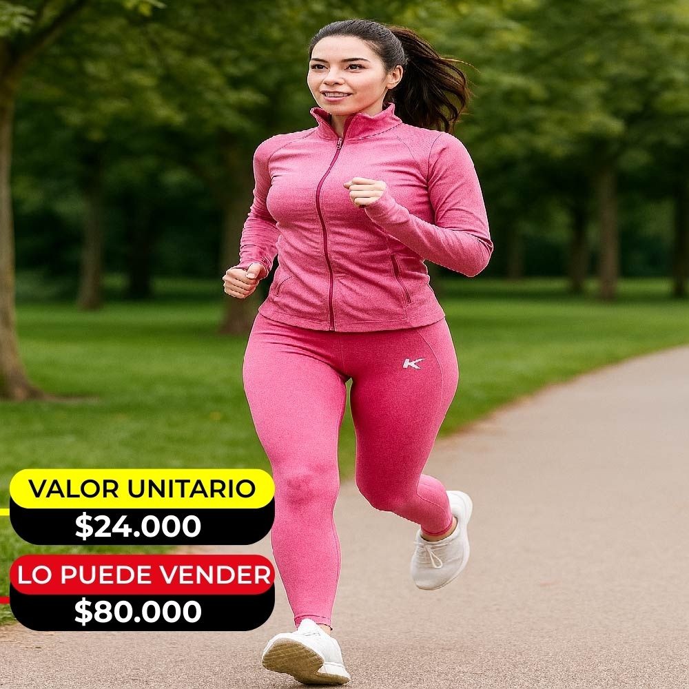 CONJUNTO DEPORTIVO 3 PIEZAS X 6 Unidades