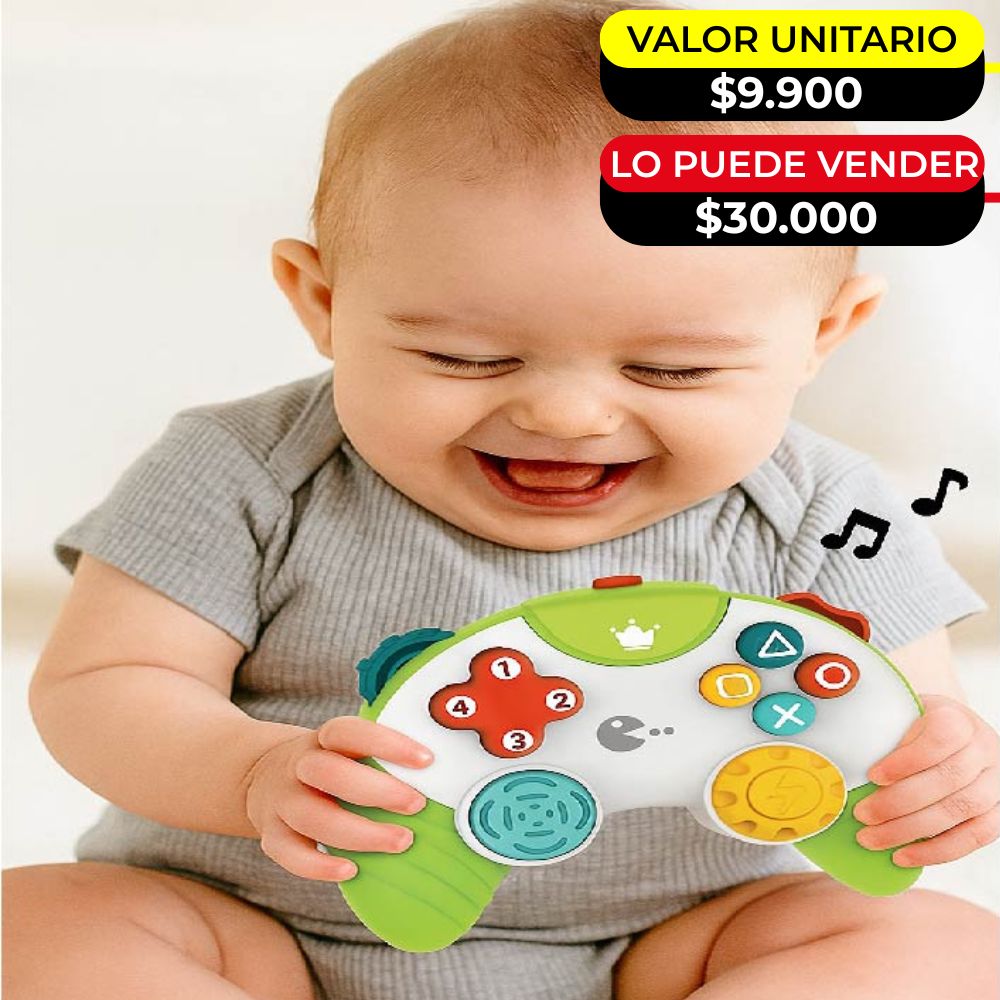 CONTROL DE JUEGOS PARA BEBE X6UNDS - HE0531