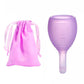 6 Copas menstruales reutilizables 100 % menstrual cup con válvula – drenable