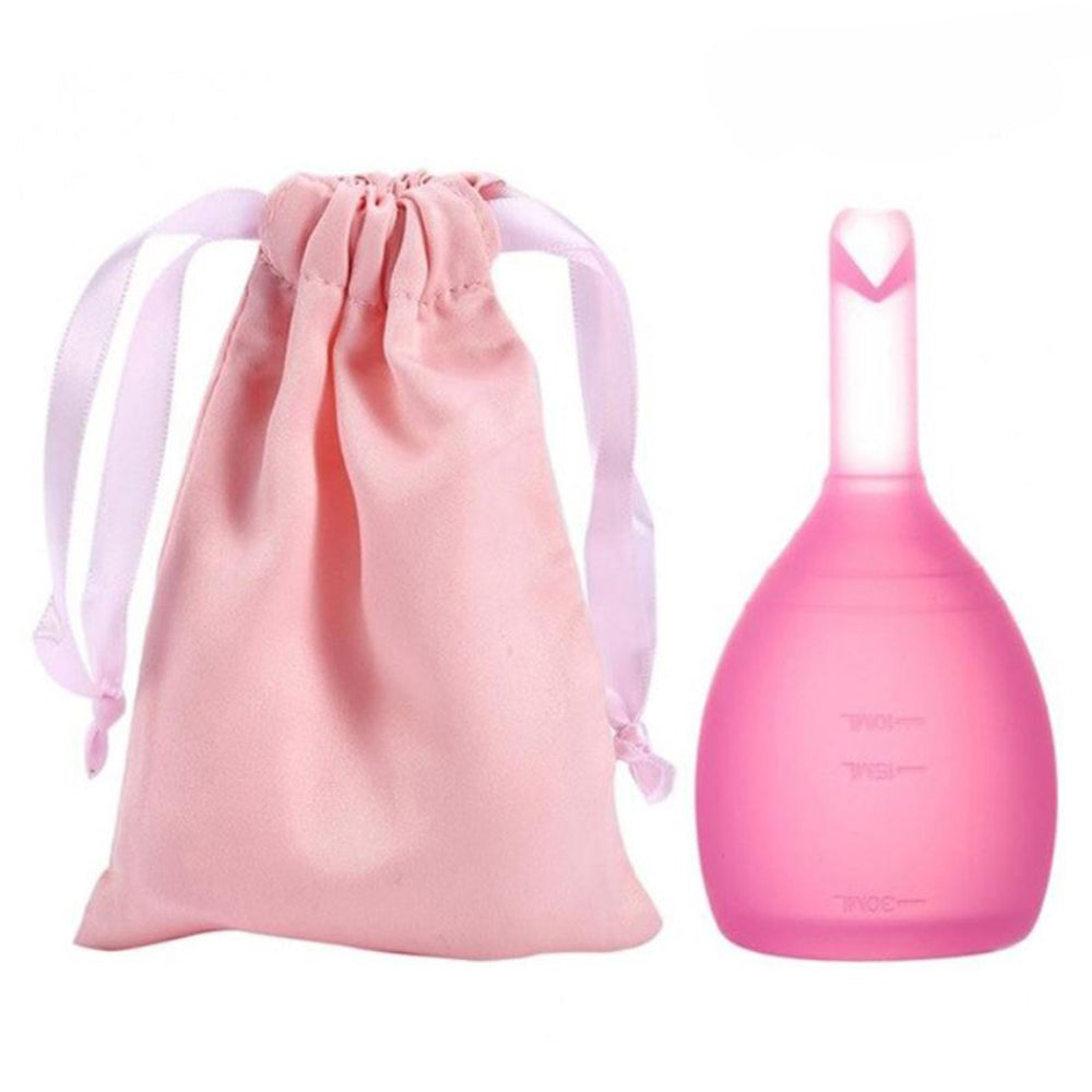 6 Copas menstruales reutilizables 100 % menstrual cup con válvula – drenable