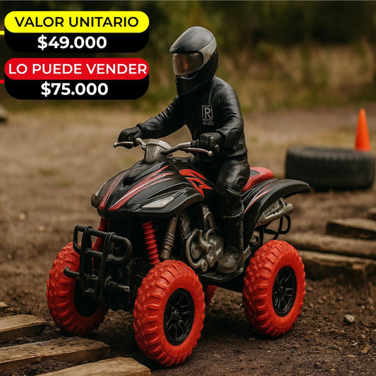 Cuatrimoto a control remoto x 6 unds - ESD818-2