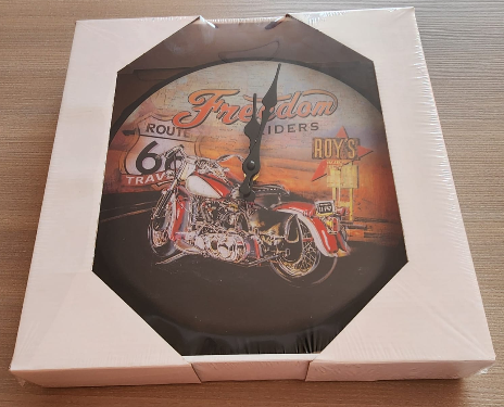 🕰 *RELOJ DE PARED VINTAJE 35CM OMC-445* 🕰