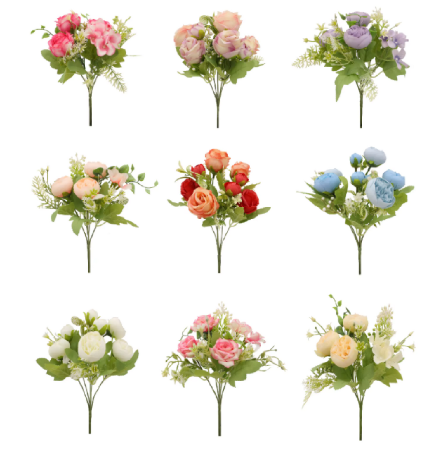 RAMO DE FLORES ARTIFICIALES X6UNDS- OMC-717