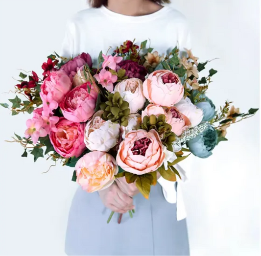 RAMO DE FLORES ARTIFICIALES X6UNDS- OMC-717