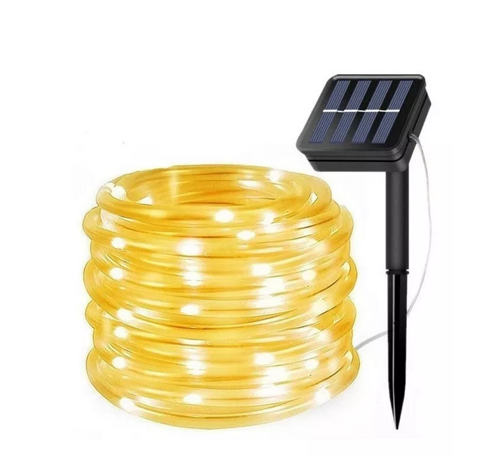 LUZ DE NAVIDAD SOLAR, 300 BOMBILLOS, 30M X6Unidades  ( OMC-079 )