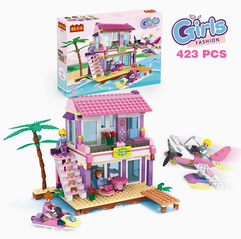 CASITA LEGO NIÑA X 6 unidades 4515