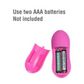 Bullet con mando a distancia, 10 vibraciones X6 Unds OMC-387
