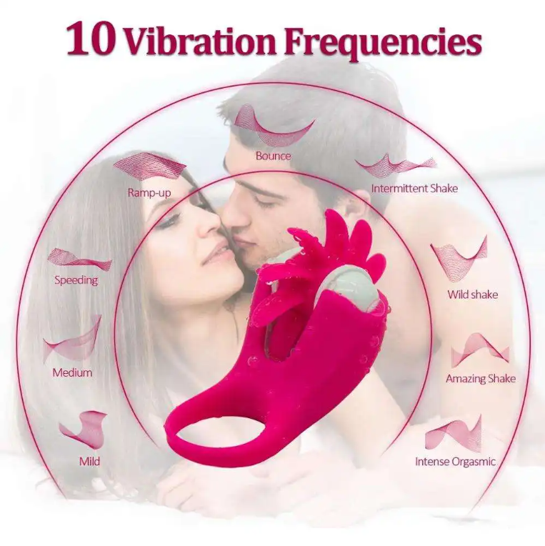 Wind Pink Anillo Vibrador X6 Unds  OMC-355
