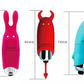 Vibrador De Bolsillo Discreto Portátil X6 Unds  OMC-436