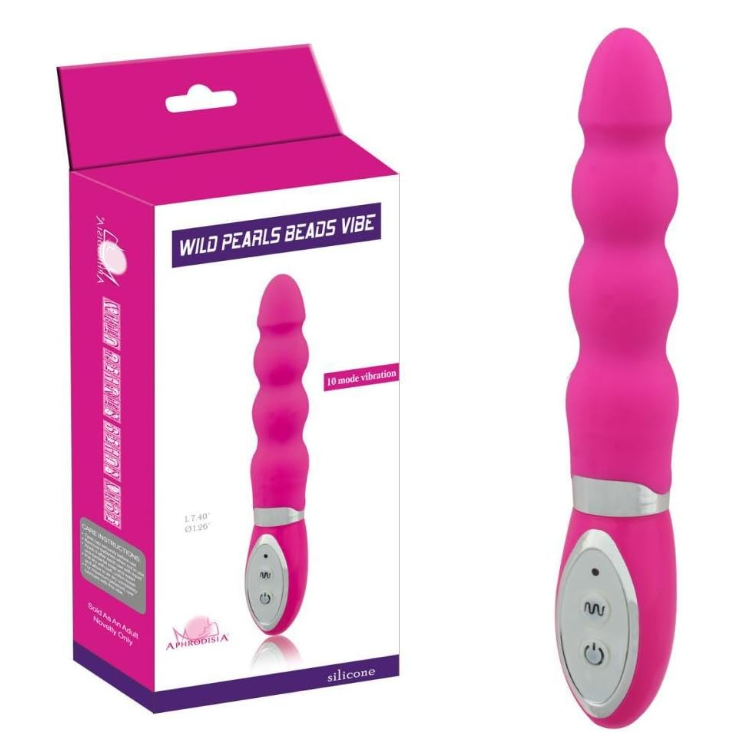 Vibrador Wild Pearls Beads Vibes Aphrodisia X6 Unds  OMC-389