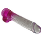 DILDO LANCES COCK 9.6 CRISTALINO BITONO X6 Unds OMC-422
