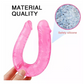 Dildo Doble Penetración Consolador Anal Vaginal X6 Unds OMC-421