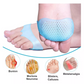 Almohadillas De Silicona Para Antepié Tacones Altos X6 Unds OMC-217