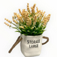 ARREGLO DE FLORES CON MATERA  X6UNDS -OMC-748