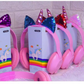 🦄 BONO POR 20 UNIDADES DE AUDIFONO DIADEMA DISEÑO DE UNICORNIO OMC-286 🎧