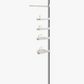 ORGANIZADOR ESQUINERO PARA BAÑO DE 4 NIVELES X6UNDS - OMC-129