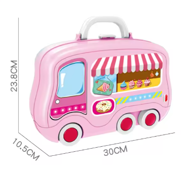 MALETA COCINITA EN FORMA DE BUS X6UNDS  - 678-101A