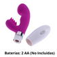 DILDO VIBRADOR DUAL BREATH ON ME X6UNDS - POC-510