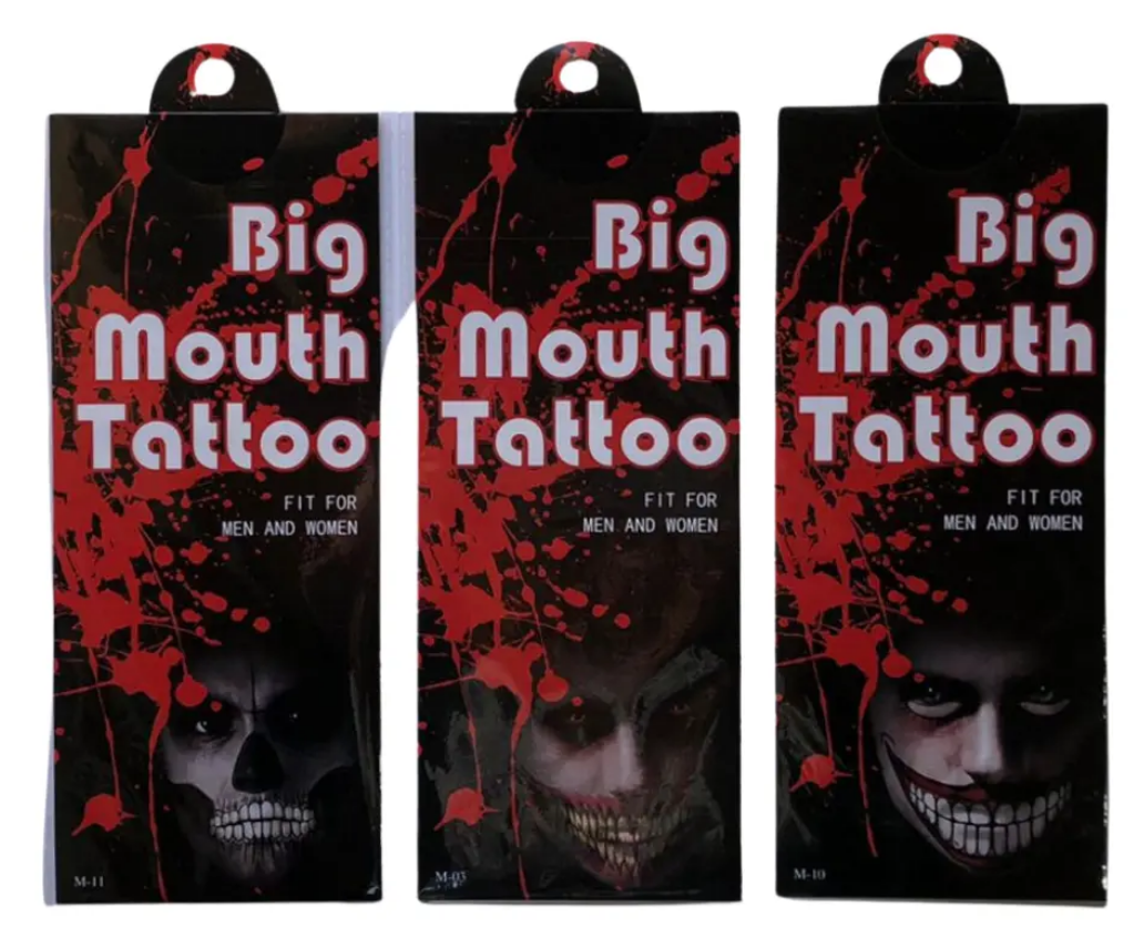 6 Tatuajes De Boca Fairyer Para Halloween